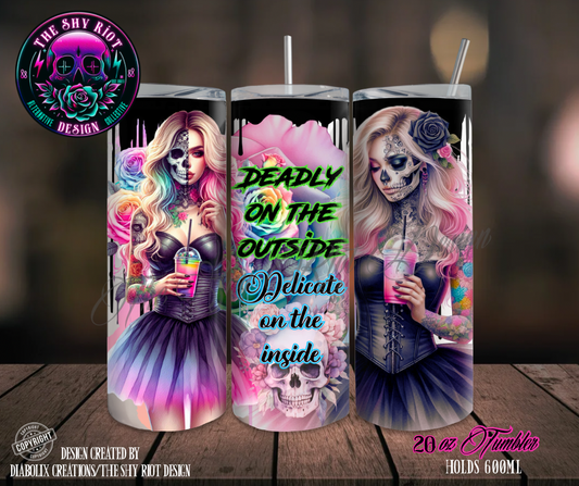 20oz Tumbler - Deadly Delicate