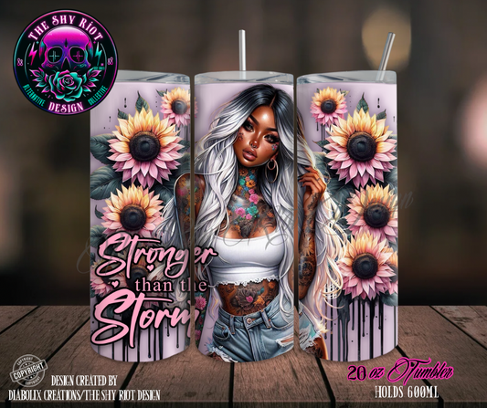 20oz Tumbler - Stronger Than The Storm