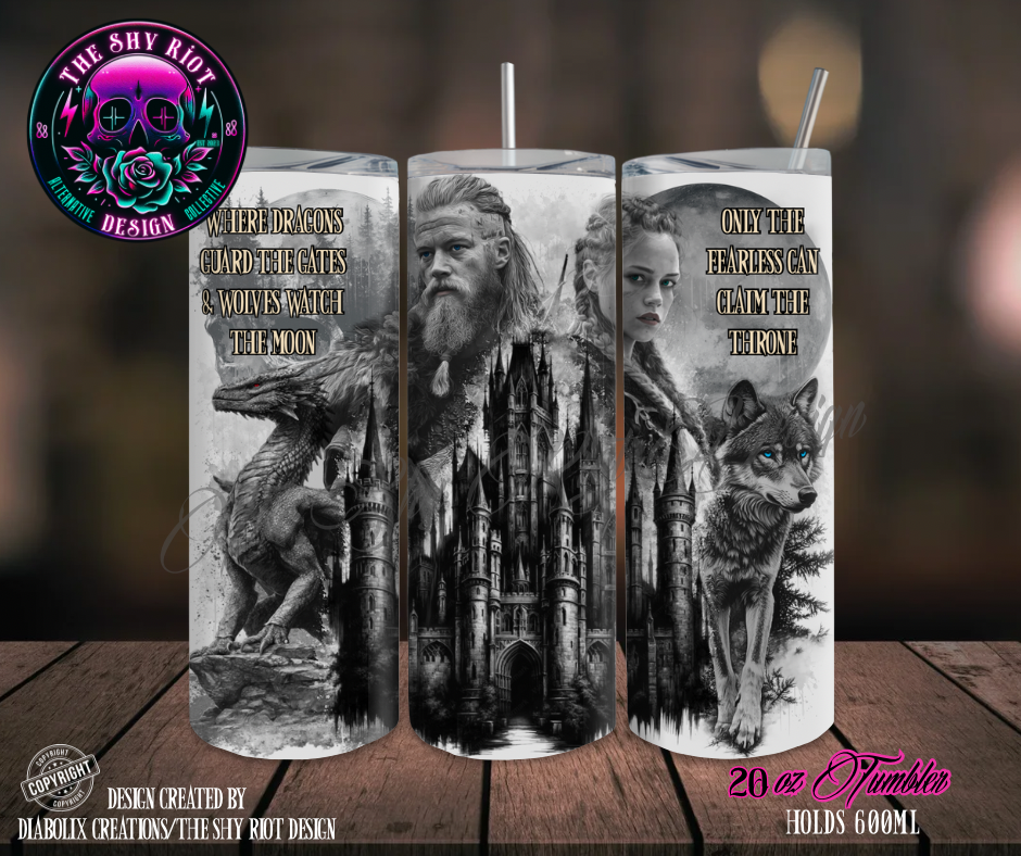 20oz Tumbler - Vikings