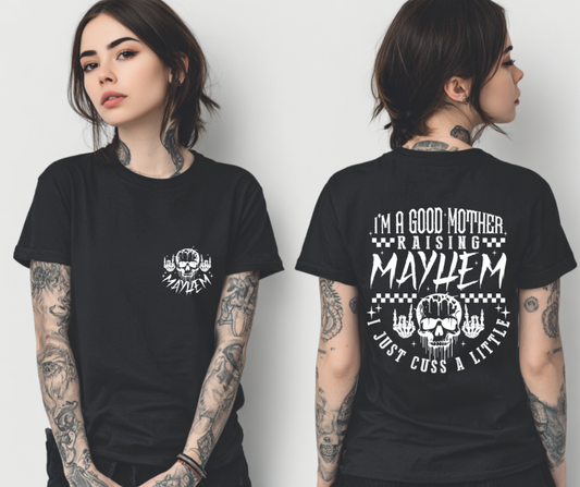 Mayhem Mama (on black)