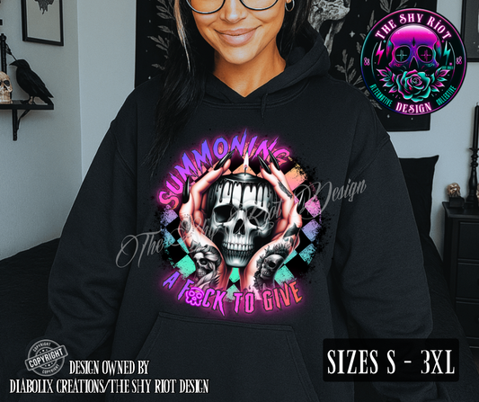 Summoning A F*ck - Hoodie