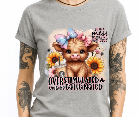 Overstimulated Undercaffeinated Moo