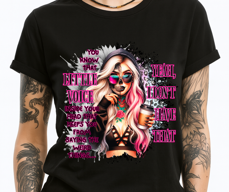 Little Voice (on black)