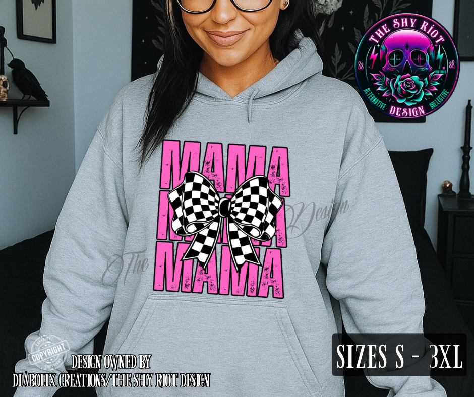 Mama - Hoodie (on grey)