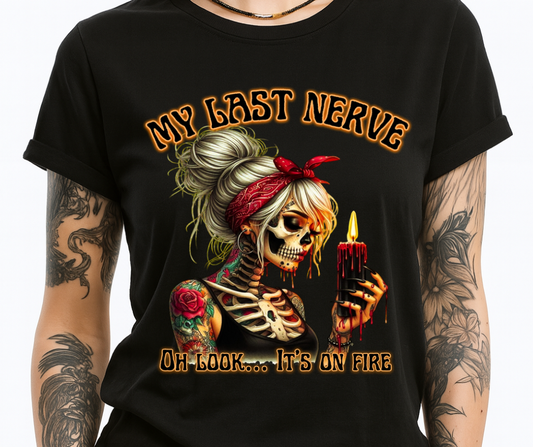 My Last Nerve (on black)