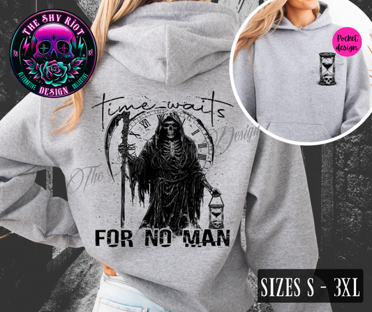Time Waits for No Man - Hoodie