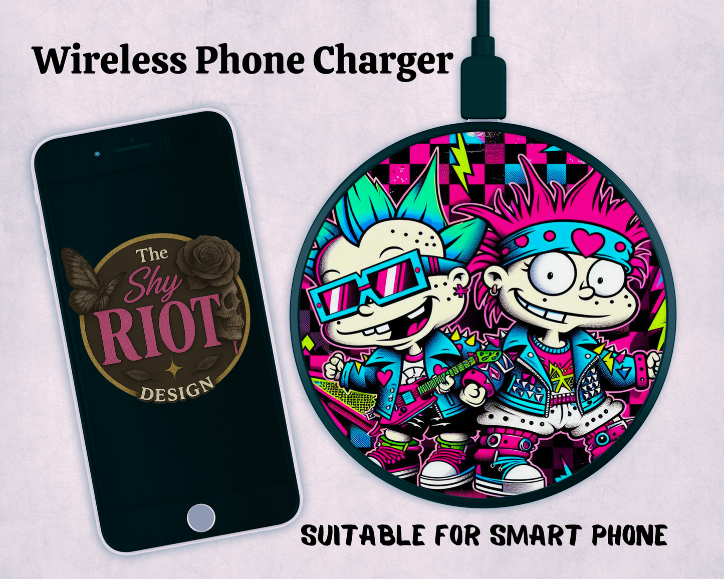 Wireless charger - Rugrats Rebellion