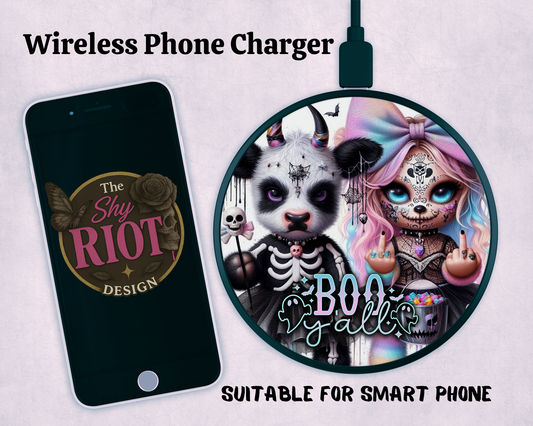Wireless charger - Boo Y’all