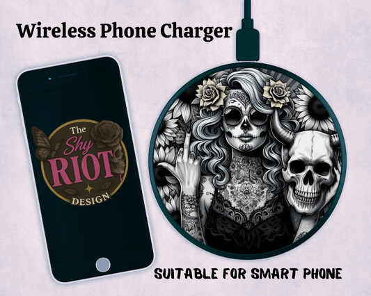 Wireless charger - La Muerta