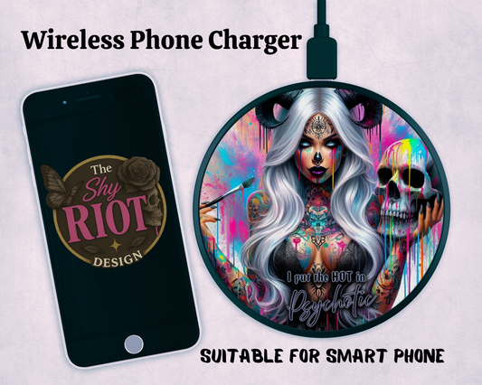 Wireless charger - Hot & Psychotic