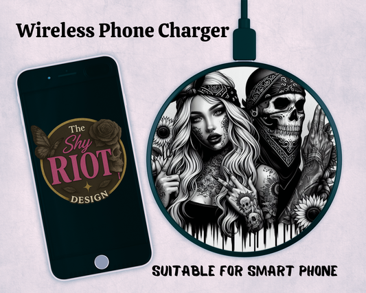 Wireless charger - Ride or Die