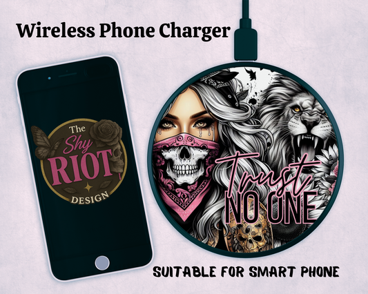 Wireless charger - Trust No One