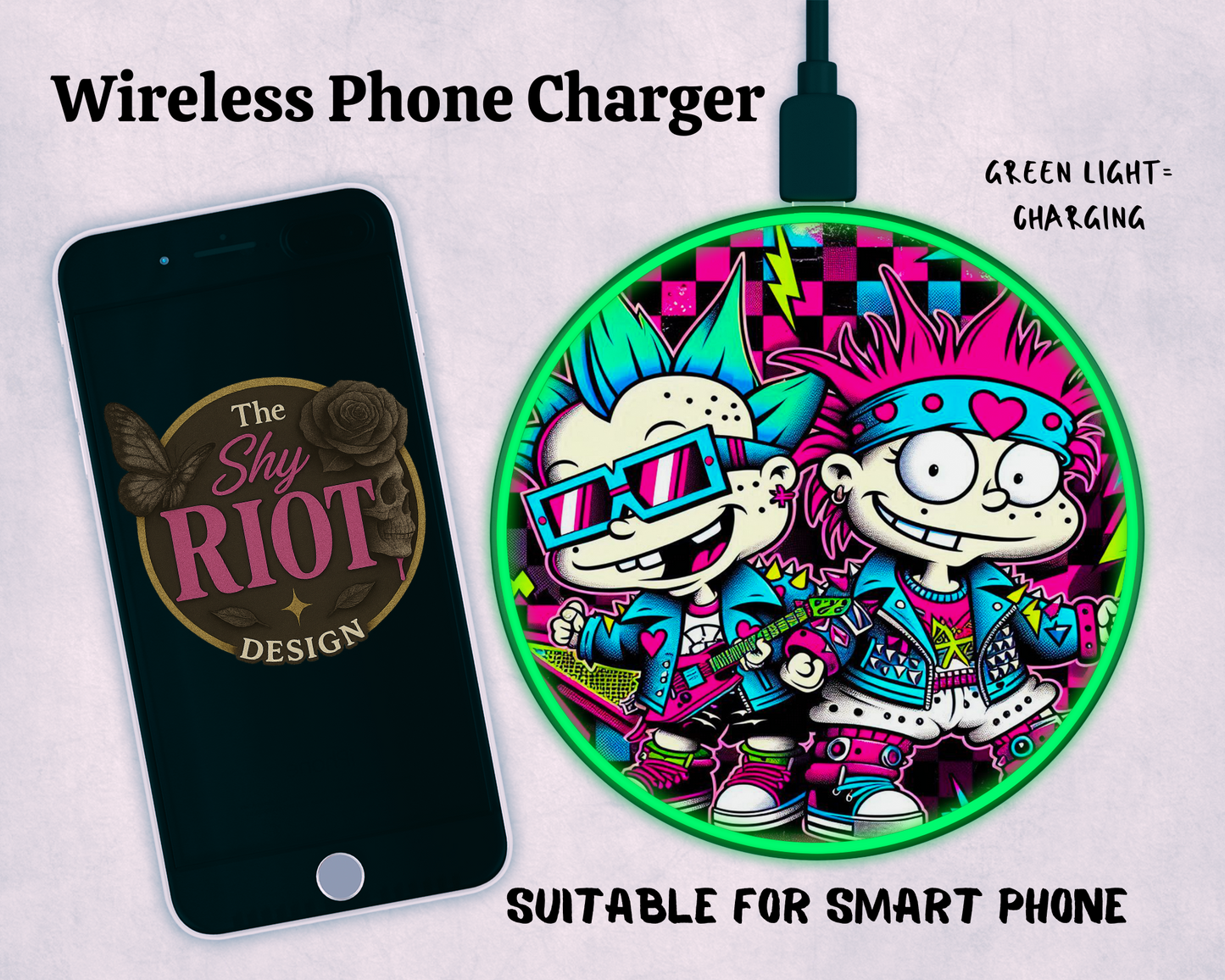 Wireless charger - Rugrats Rebellion