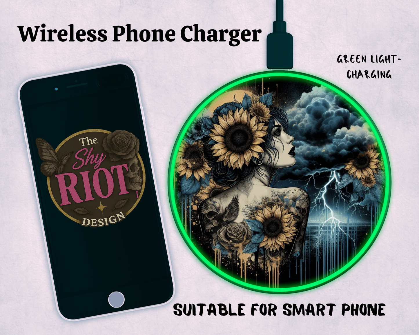 Wireless charger - Storm Siren