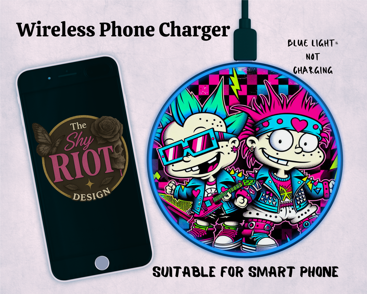 Wireless charger - Rugrats Rebellion