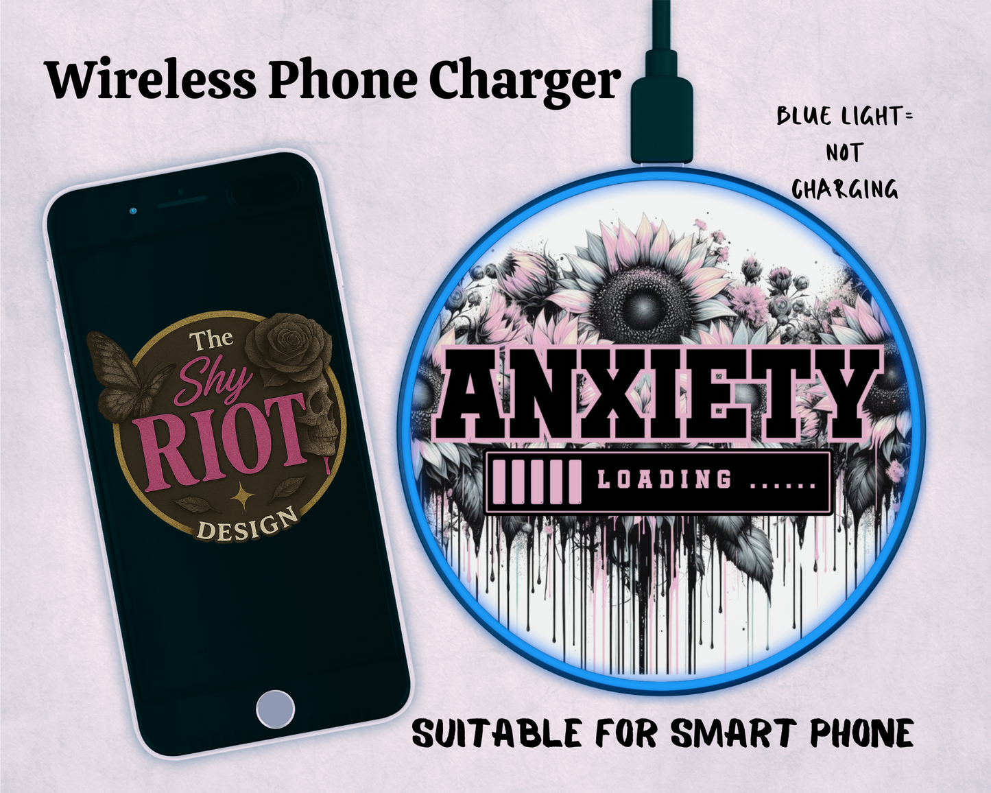 Wireless charger - Anxiety Loading