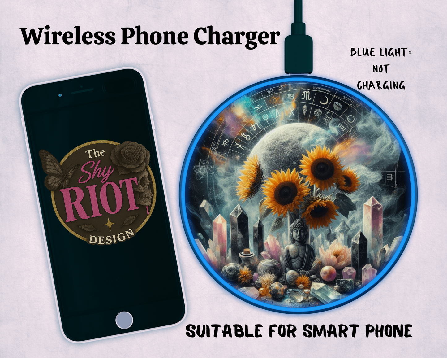 Wireless charger - Celestial Ritual