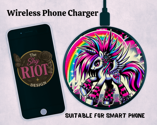 Wireless charger - Unicorn Riot