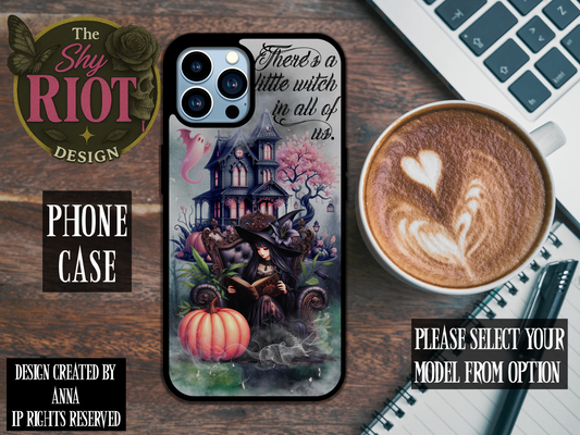 There’s A Little Witch - Phone Case