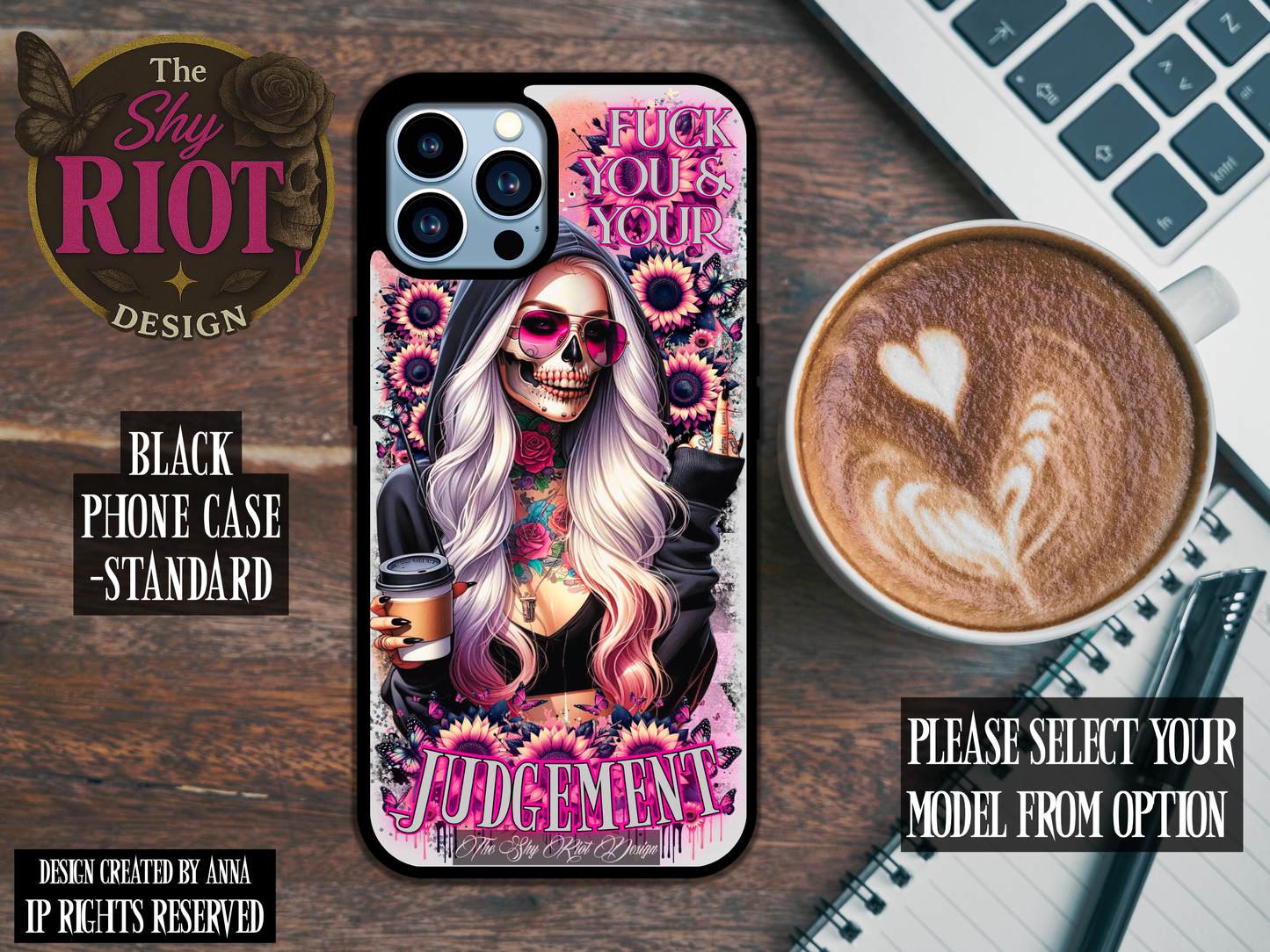 F Your Judgement - Standard Phone Case