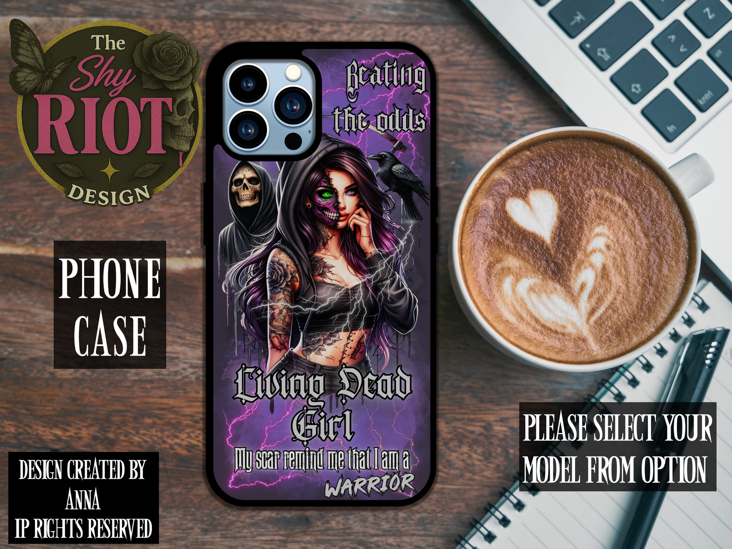 Living Dead Girl - Phone Case