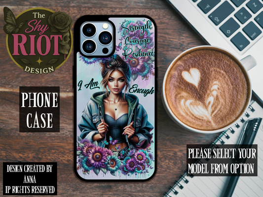 I am Enough - Phone Case