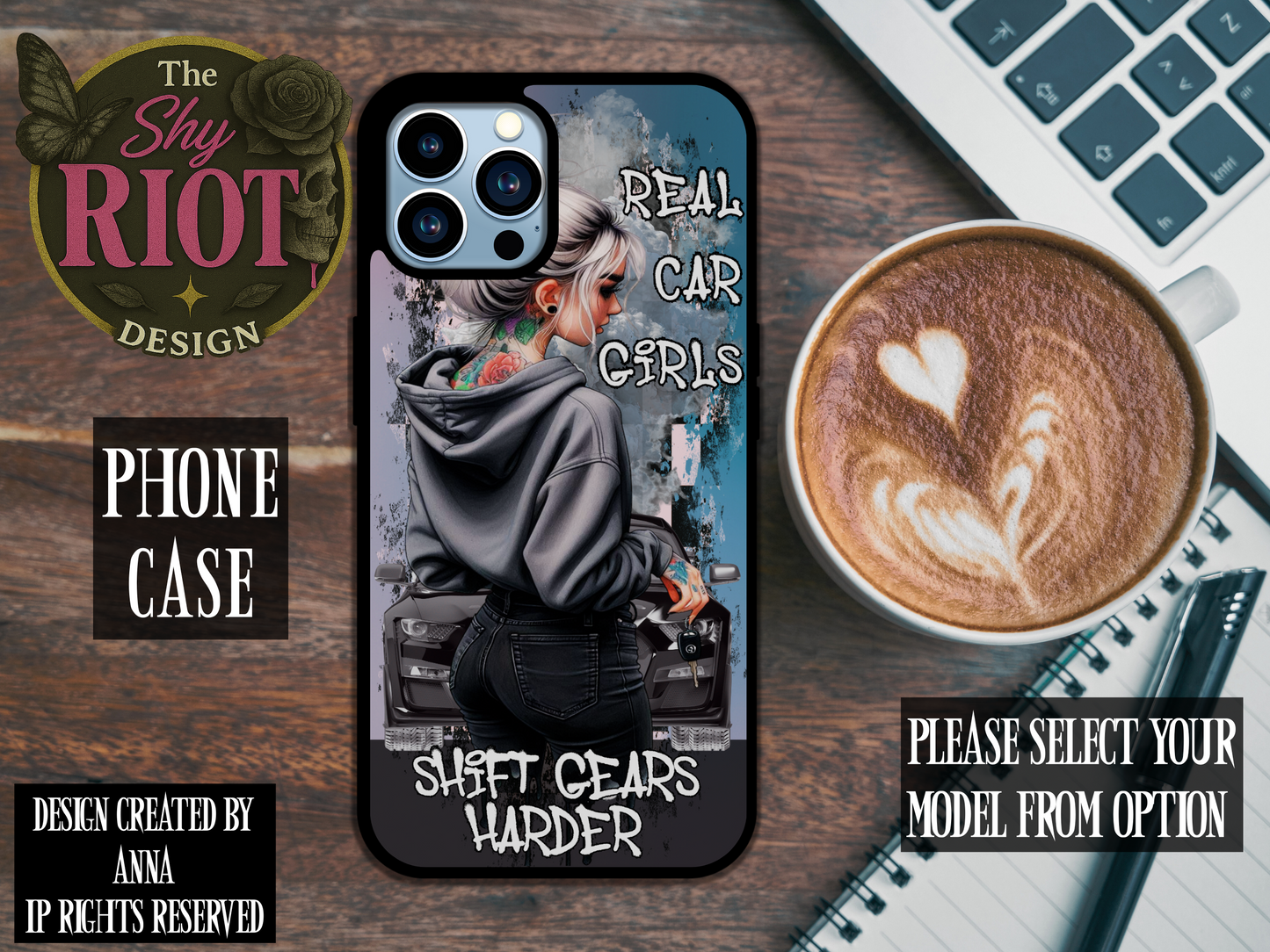 Real Car Girls - Phone Case