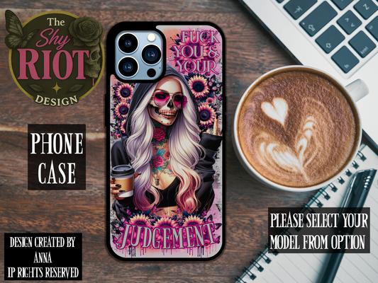 F Your Judgement - Phone Case