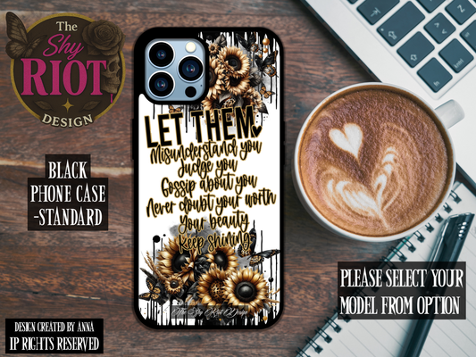 Let Them Quote - Standard Phone Case