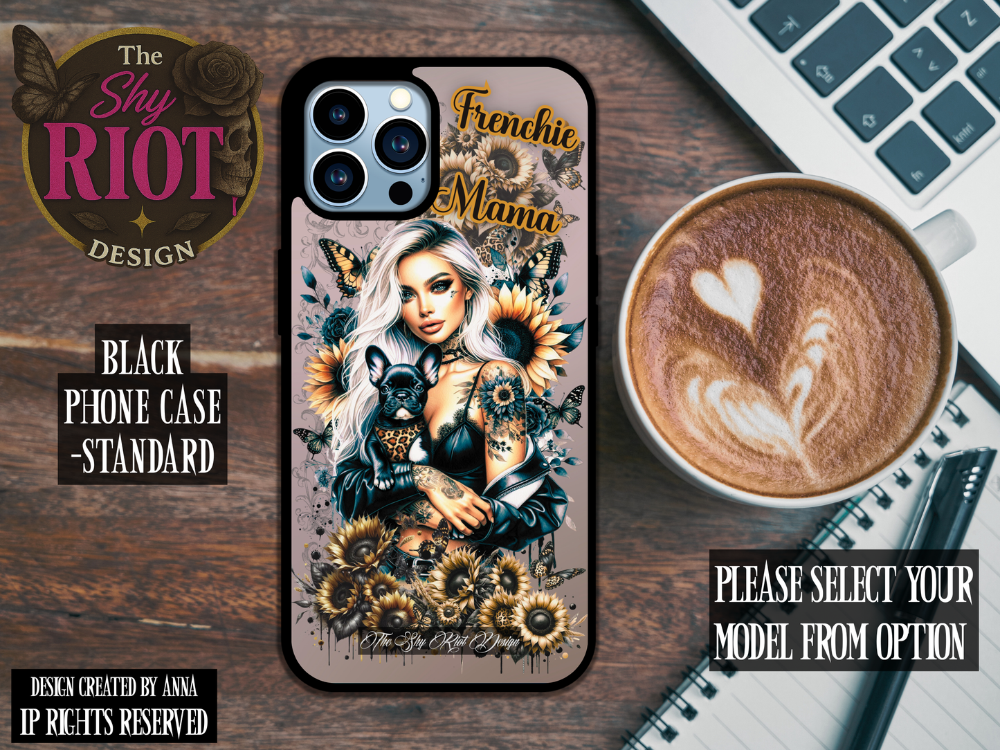 Frenchie Mama - Standard Phone Case