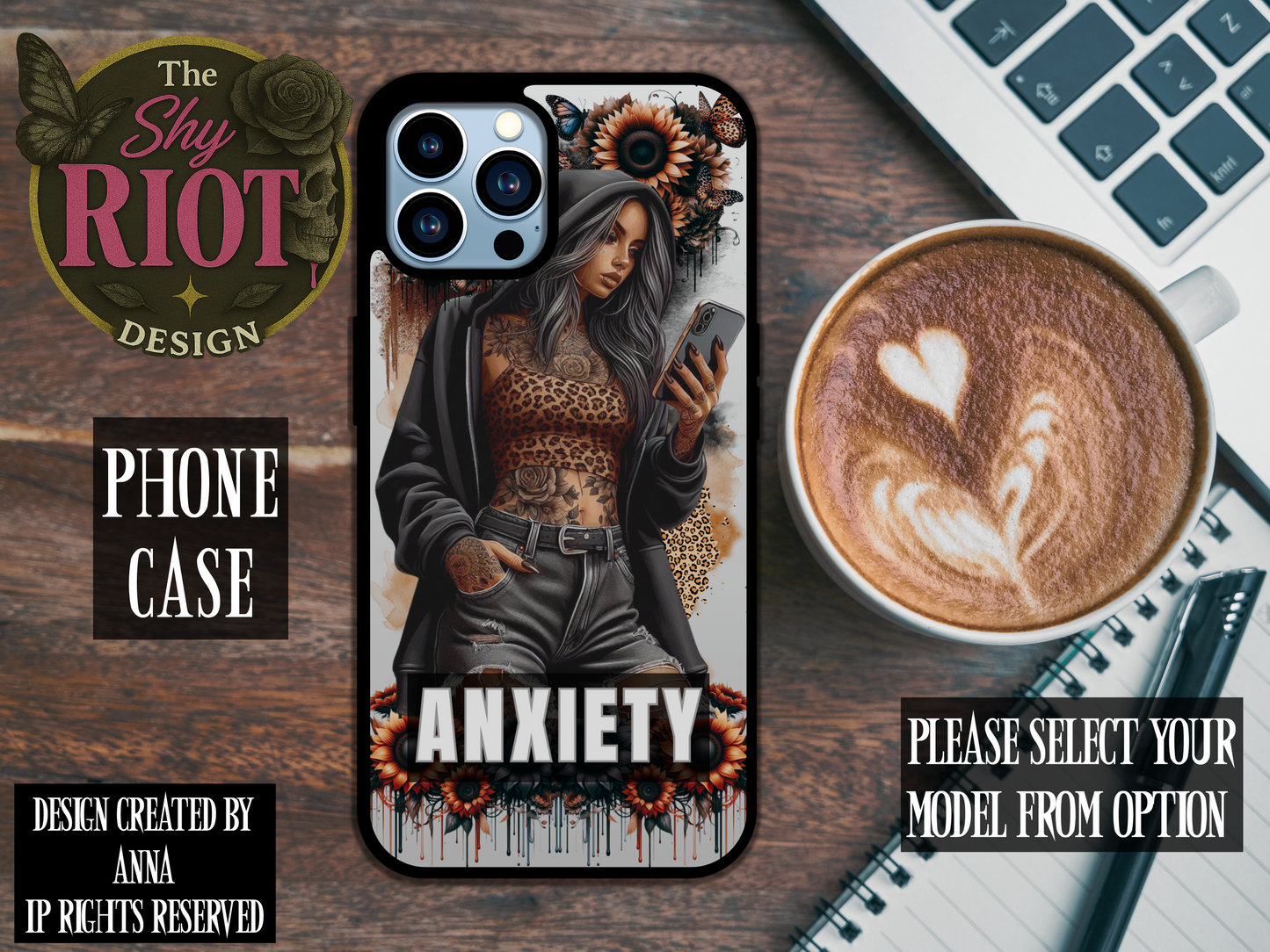 Anxiety - Phone Case