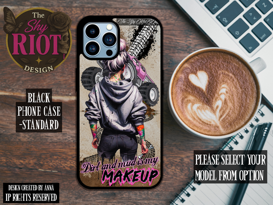 Dirt Mud Makeup - Standard Phone Case